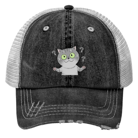 Mr Leo Cat Trucker Hats