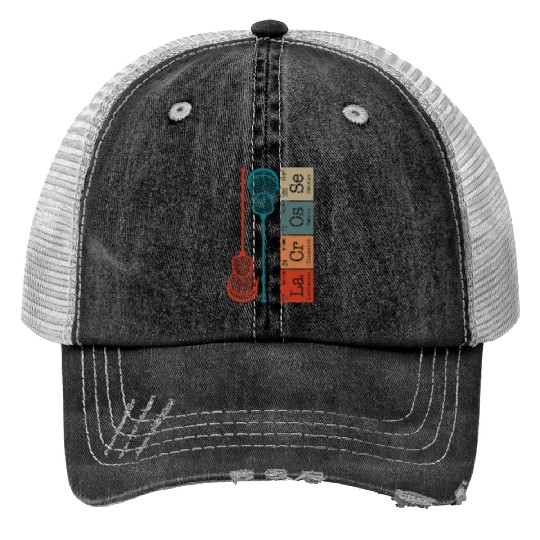 Lacrosse Periodic Table Element Trucker Hats, Lacrosse