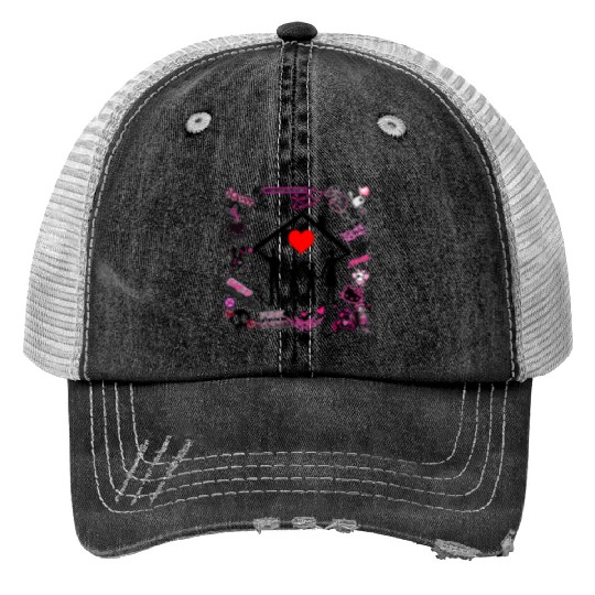 family love forever Trucker Hats