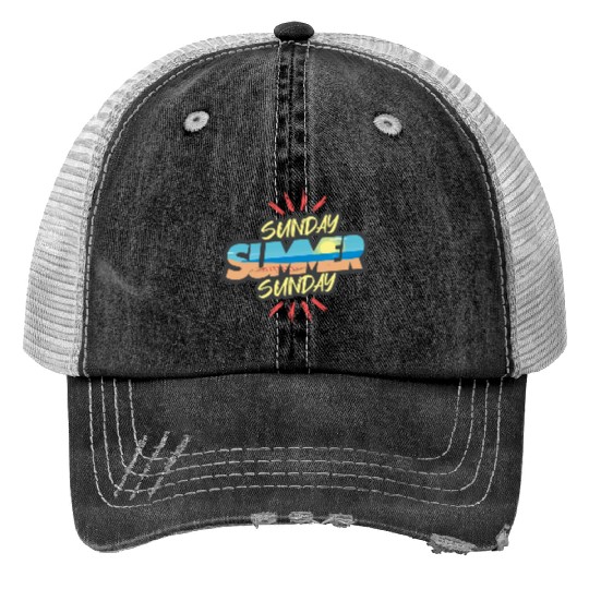 Sunday Summer Trucker Hats