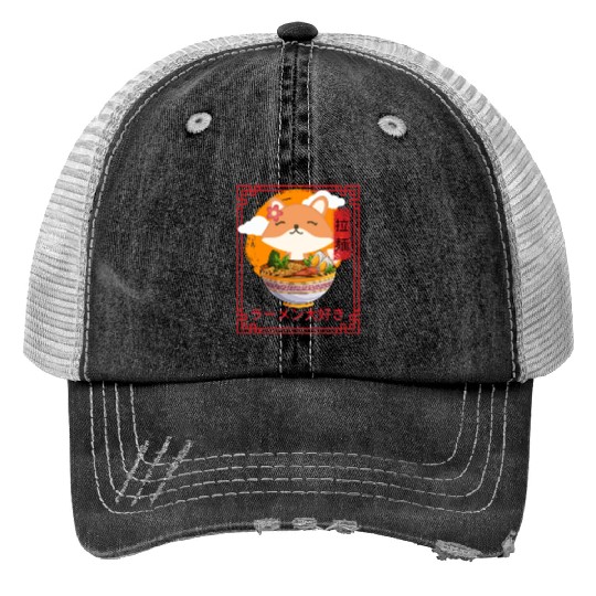 I Love Ramen Trucker Hats