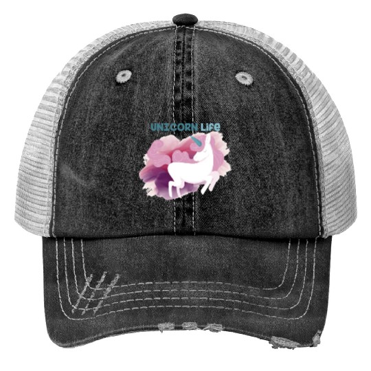 UNICORN LIFE Trucker Hats