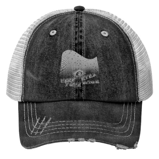 Eyes Wide Winter Come 2 The Light Grey Trucker Hats