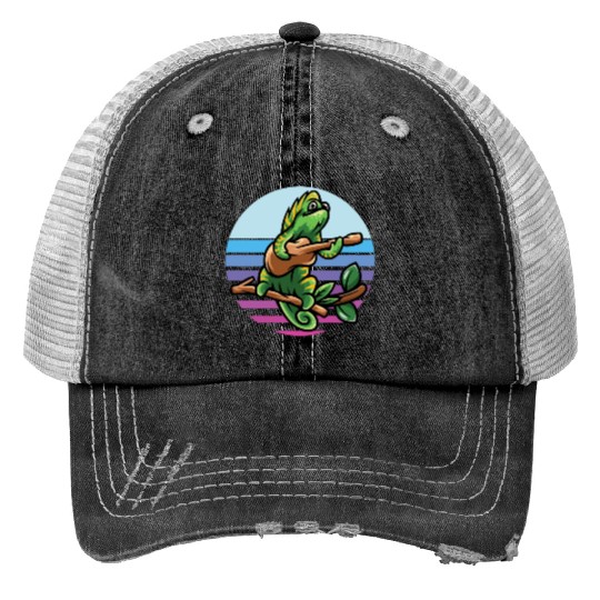 Chameleon Trucker Hats