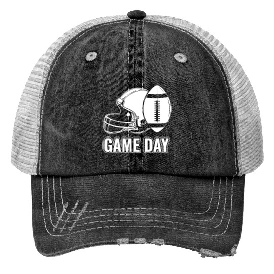 American Football Fan Support Game Day Football Trucker Hats