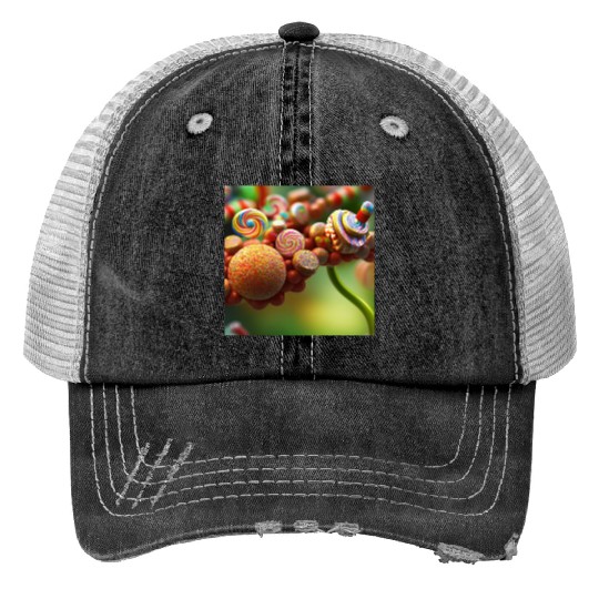 A glimpse into candy land version 4 Trucker Hats