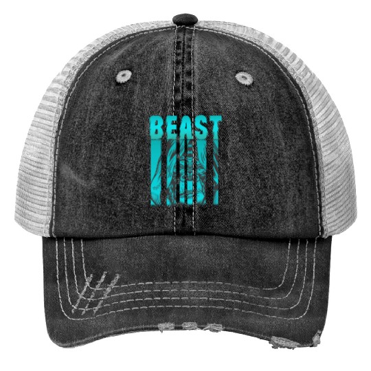 Gorilla Beast boxing MMA UFC Trucker Hats