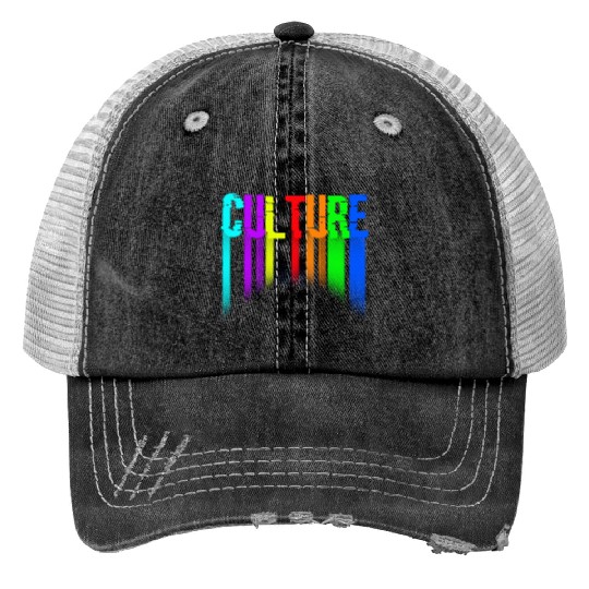 Culture Colorfull Trucker Hats