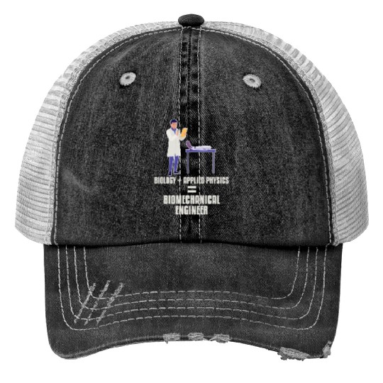 Physics Physicist Biomechanical Engineer Trucker Hats