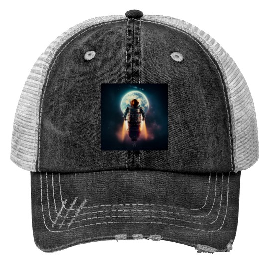 Rocketman Trucker Hats