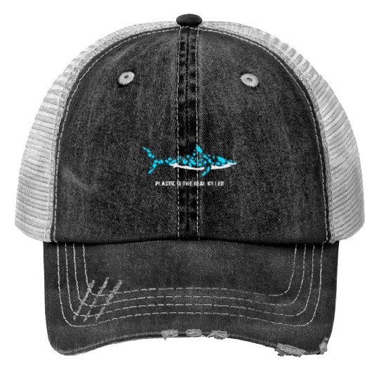 Shark Plastic Is The Real Killer Environmental Trucker Hats
