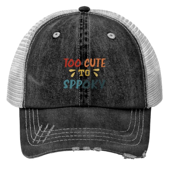 happy halloween Trucker Hats
