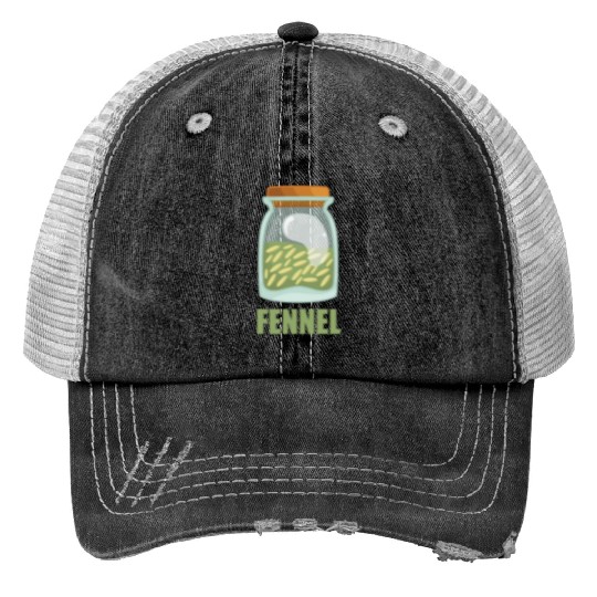 Fennel Spice Flavor Food Cooking Trucker Hats