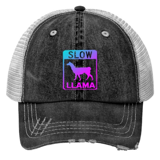 Phish Slow Llama Trucker Hats