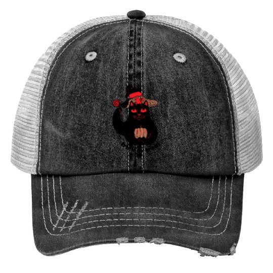 trick or treat Trucker Hats