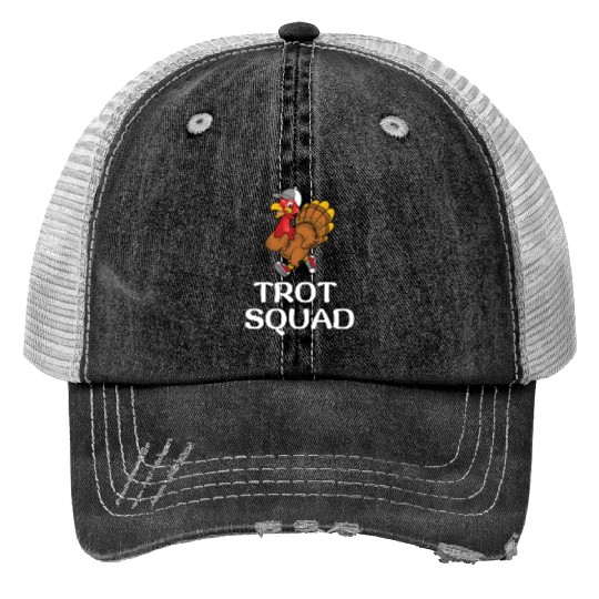 Thanksgiving Running Turkey Trot Squad Trucker Hats