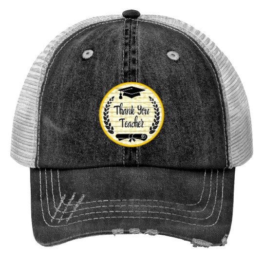 Thank You Teacher Trucker Hats