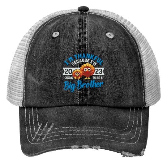 Big Brother 2023 Baby Thanksgiving Turkey Boys Trucker Hats