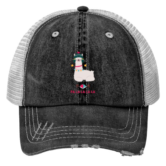 Fa La La La LLama ! Trucker Hats