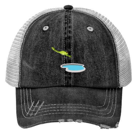 Agalychnis Callidryas Red Eyed Tree Frog Trucker Hats