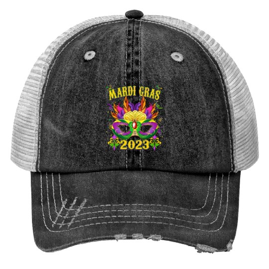 Beads Bling Party - Mardi Gras 2023 Trucker Hats