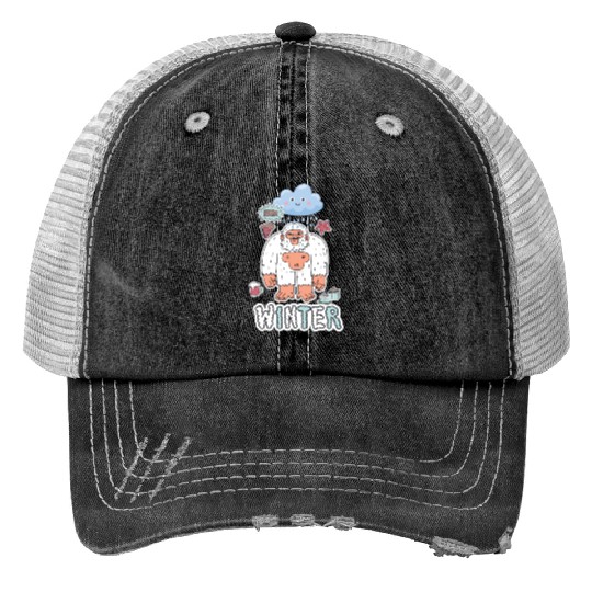 Gift christmas cute Rejeki Trucker Hats