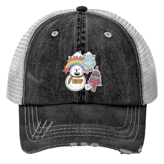 Gift christmas cute Rejeki Trucker Hats