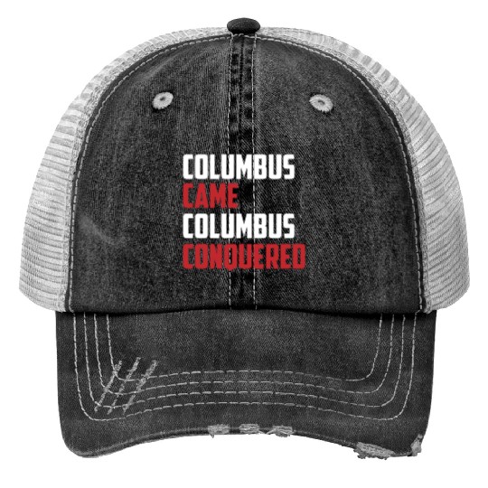 Columbus Day 1492 Trucker Hats