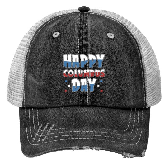 Columbus Day 1492 Trucker Hats