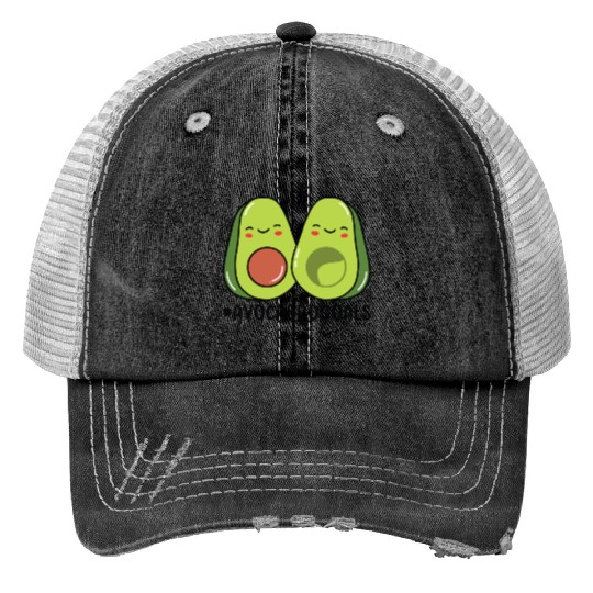 Sibling Big Brother Avocado Goals Hilarious Puns Trucker Hats