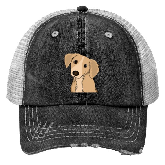 Dachshund Cute Puppy Funny Dog Pet Lover Gift Idea Trucker Hats