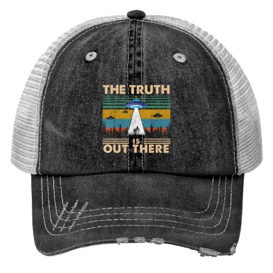 The Truth Is Out There Storm Raid Area 51 Alien Trucker Hats