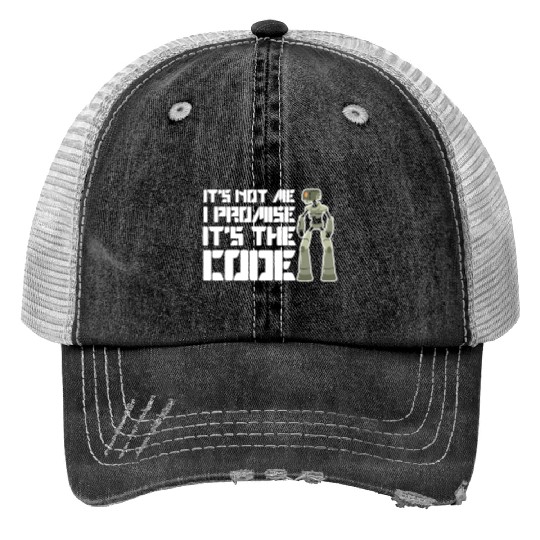Robot Artificial Intelligence Machine Computer Trucker Hats