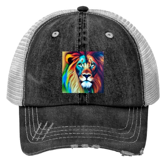 lion/Unique designs/lion Trucker Hats design