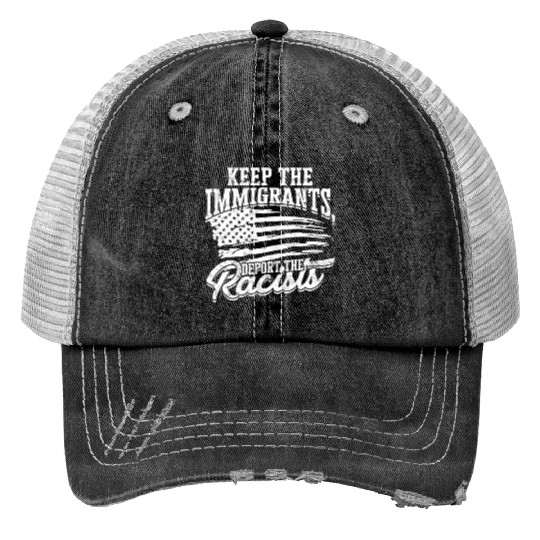 US Immigrant Indigenous USA Immigrants america Trucker Hats