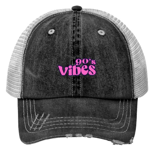 90s vibes ,classic, retro,vintage Trucker Hats