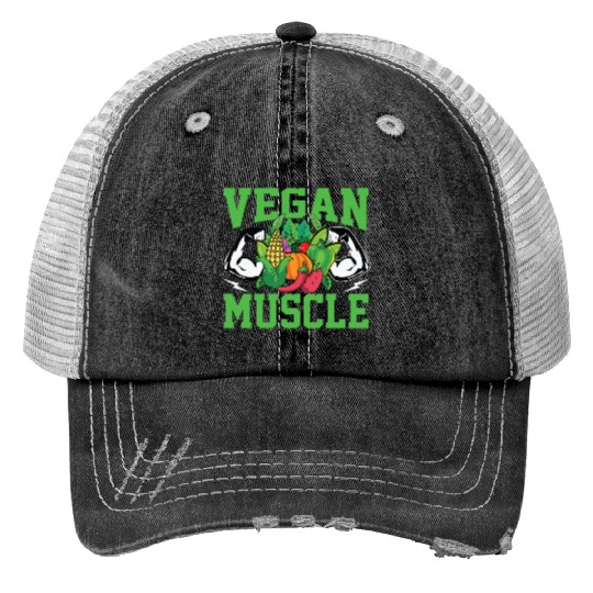 Vegan Muscle Trucker Hats