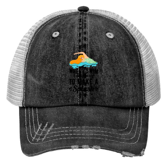 swim Trucker Hats