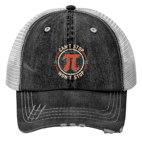Pi Day Math Teacher Gift Happy Pi Day Trucker Hats