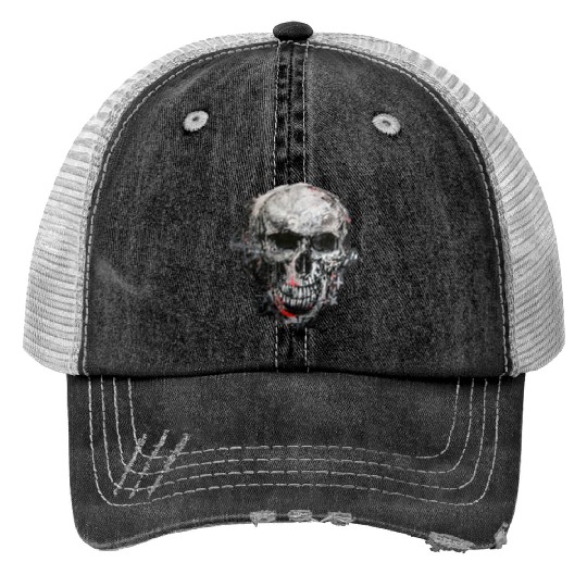 Graffiti Skull Streetwear Trucker Hats