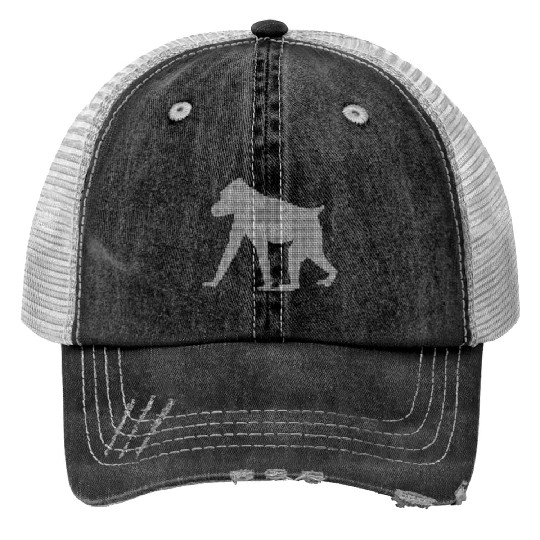 monkey Trucker Hats