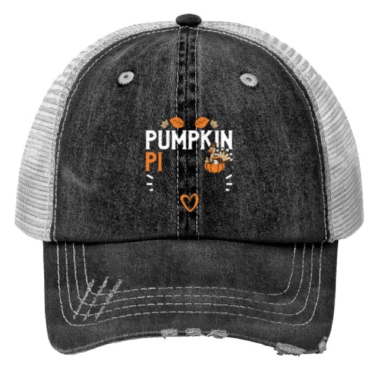 Pumpkin Pi - Thanksgiving Trucker Hats