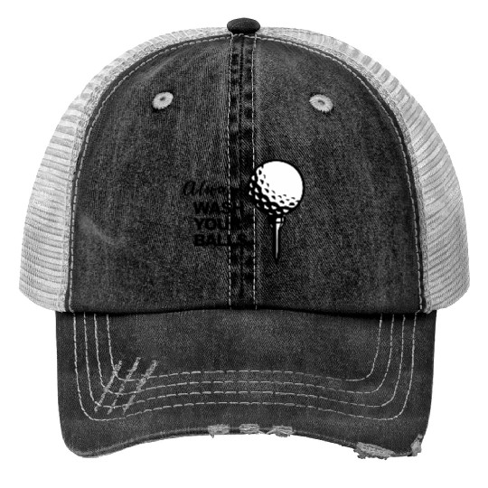Funny Golf Trucker Hats