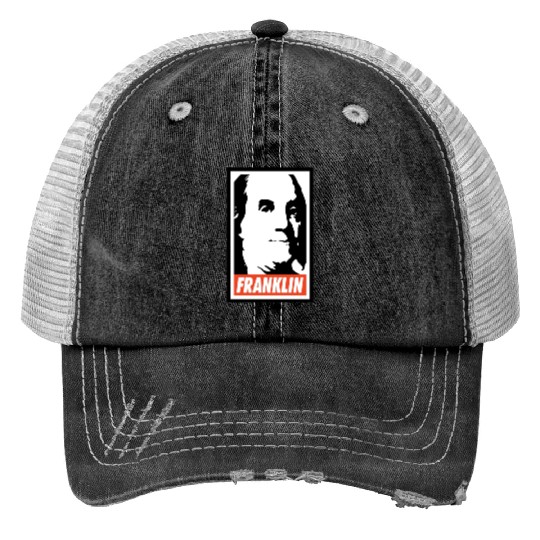 Benjamin Franklin Trucker Hats