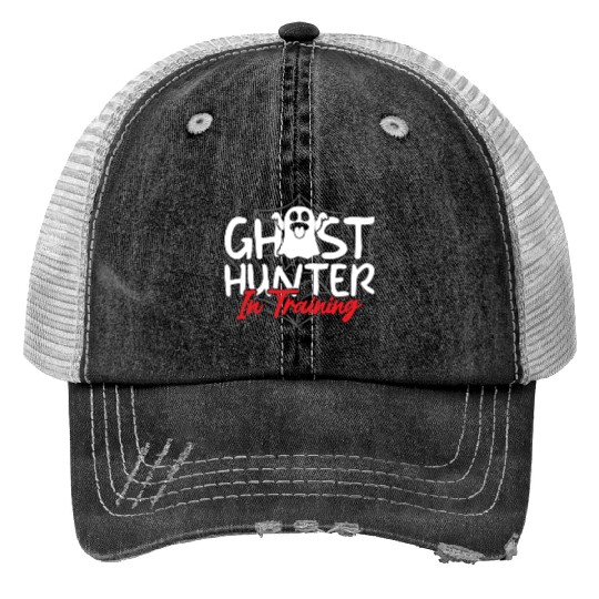 Ghost Hunters, Ghosts, Ghost, Ghost hunting Trucker Hats