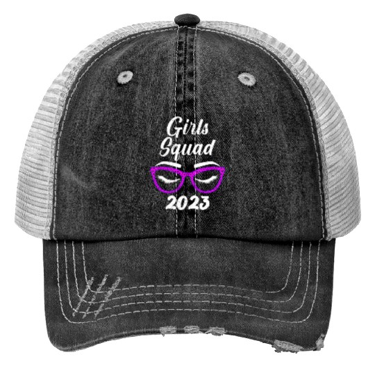 Girls Squad 2023 Girls Trip Vacation Spring Break Trucker Hats