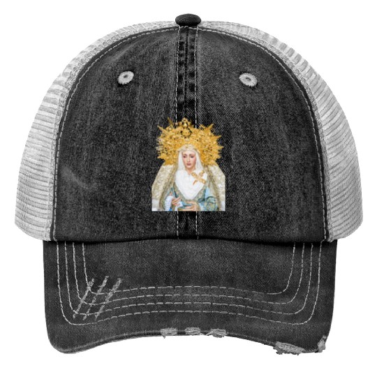 Virgin Mary Mother of Jesus Madonna Trucker Hats