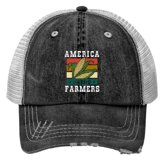 America Needs Farmers Trucker Hats