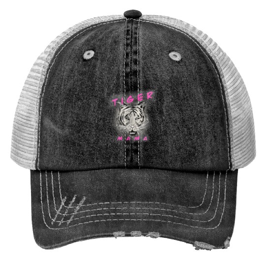 Tiger Mama (pink) Trucker Hats