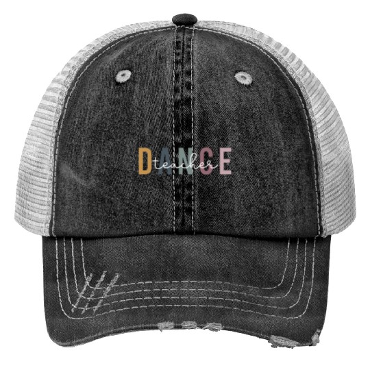 Dance Teacher Retro Trucker Hats Ballet Dance